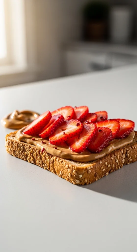 Cottage cheese breakfast bowl topped with pineapple, nuts, and seeds for a high-protein and energizing start to the day.