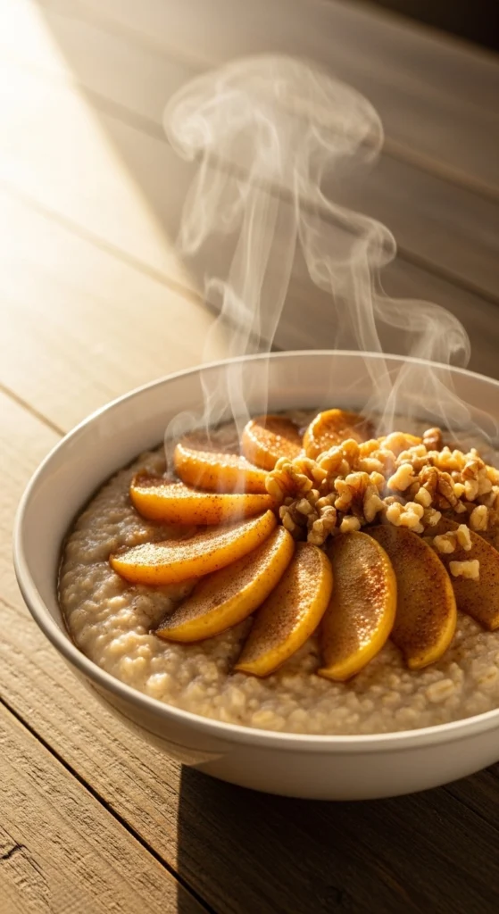 Breakfast burrito bowl with scrambled eggs, black beans, avocado, and salsa in a rustic bowl for a filling morning meal.