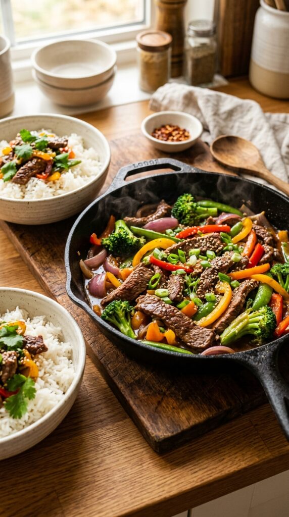 How to Make Healthy Beef Stir Fry in Under 20 Minutes 2 healthy beef stir fry