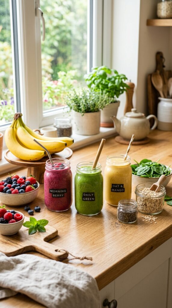 How to Make Healthy Breakfast Smoothies That Boost Energy 2 healthy breakfast smoothies