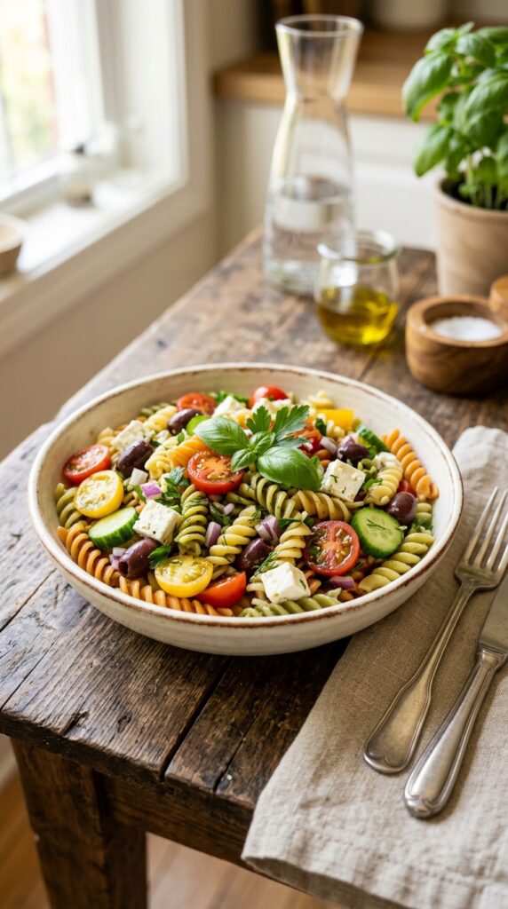 healthy pasta salad recipe