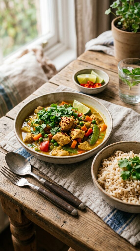healthy chicken curry recipe