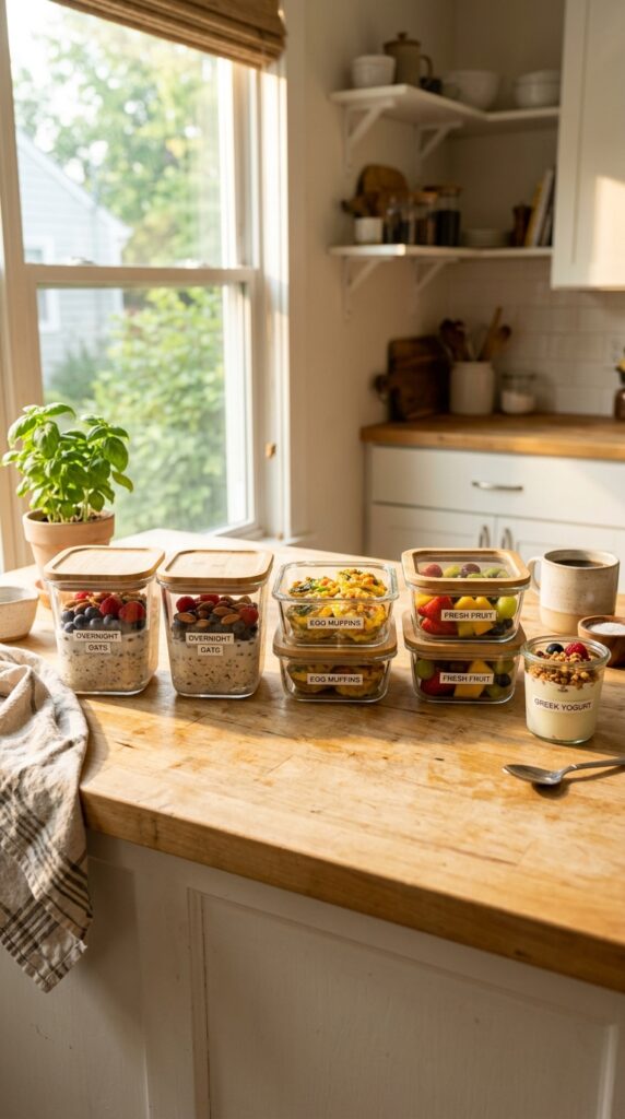 How to Do Healthy Breakfast Meal Prep for Busy Mornings 2 Healthy Breakfast Meal Prep